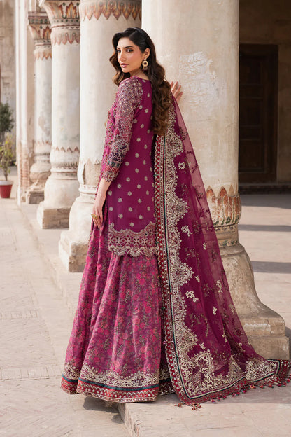 Iznik ILC-04 EMBROIDERED CHIFFON luxury 3pc unstiched
