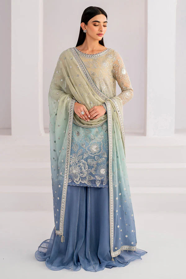 Jazmin | Formals Collection | CHIFFON UC-3052 unstiched