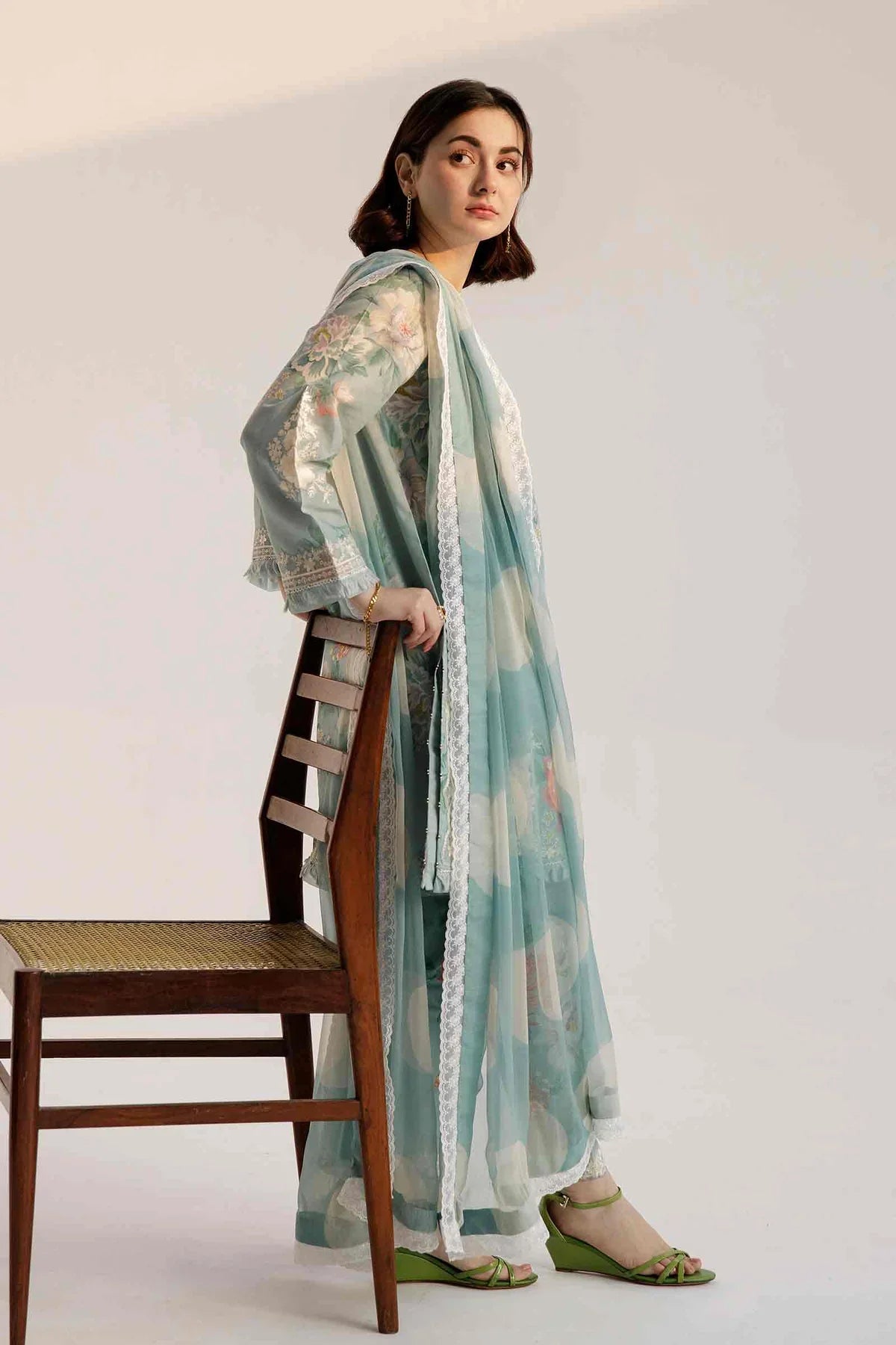 Zara Shahjahan Coco printed Lawn 3 PCS emb Unstitched -