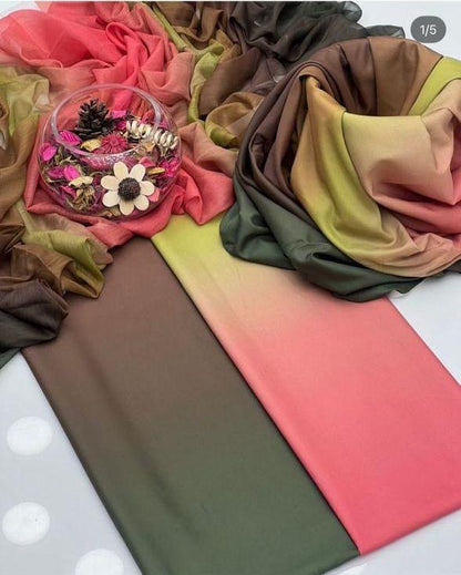 Lulusar Grnz silk digital print 3pc unstiched