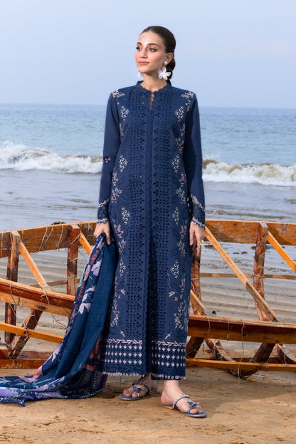 Rangrasiya KEYA luxury lawn 3pc Chikankari emb unstiched