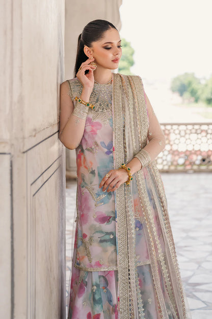 Iznik UE-312 printed lawn 3pc emb unstiched