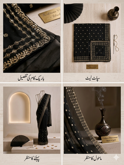 01 PIECE READY TO WEAR EMBROIDERED CHIFFON DUPATTA