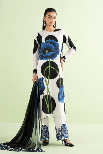 Maria b M-print 3pc lawn emb unstiched MPS-2913