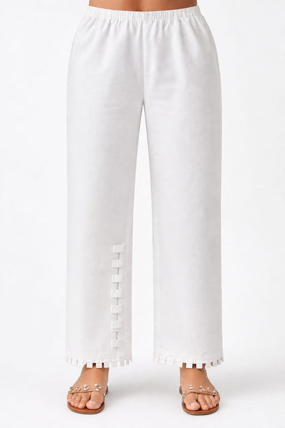 1 PIECE STITCH BOTTOM WHITE
