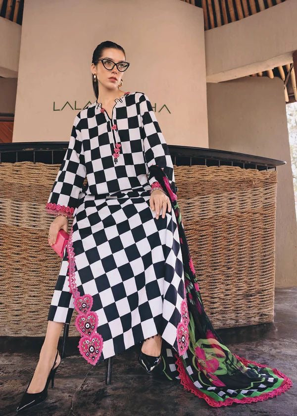 Maria b Mprint-2906-B 3pc unstiched)code01