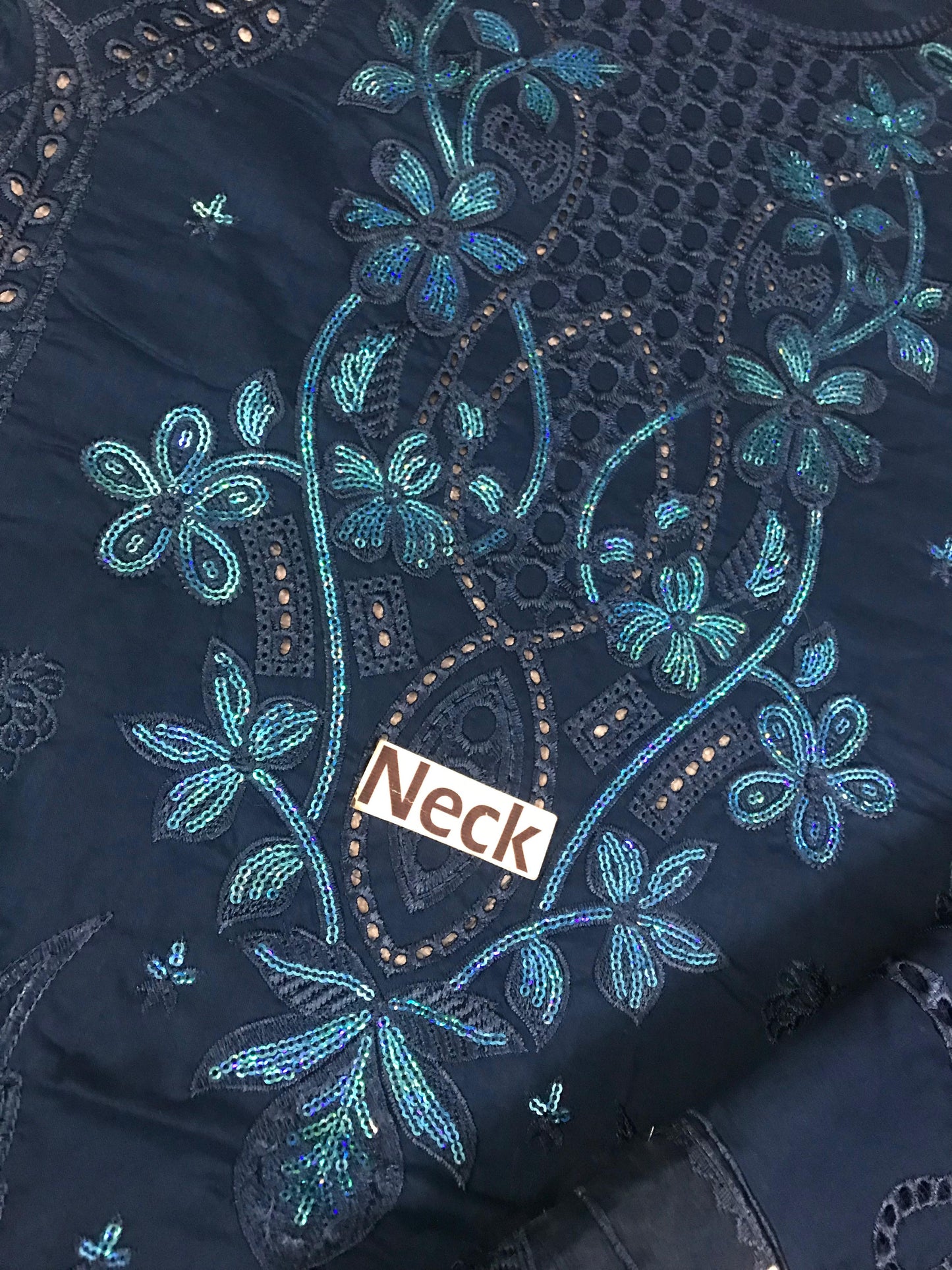 Nureh Unstitched Embroidered Luxury Lawn 3 Piece Suit NU26UA NE-229