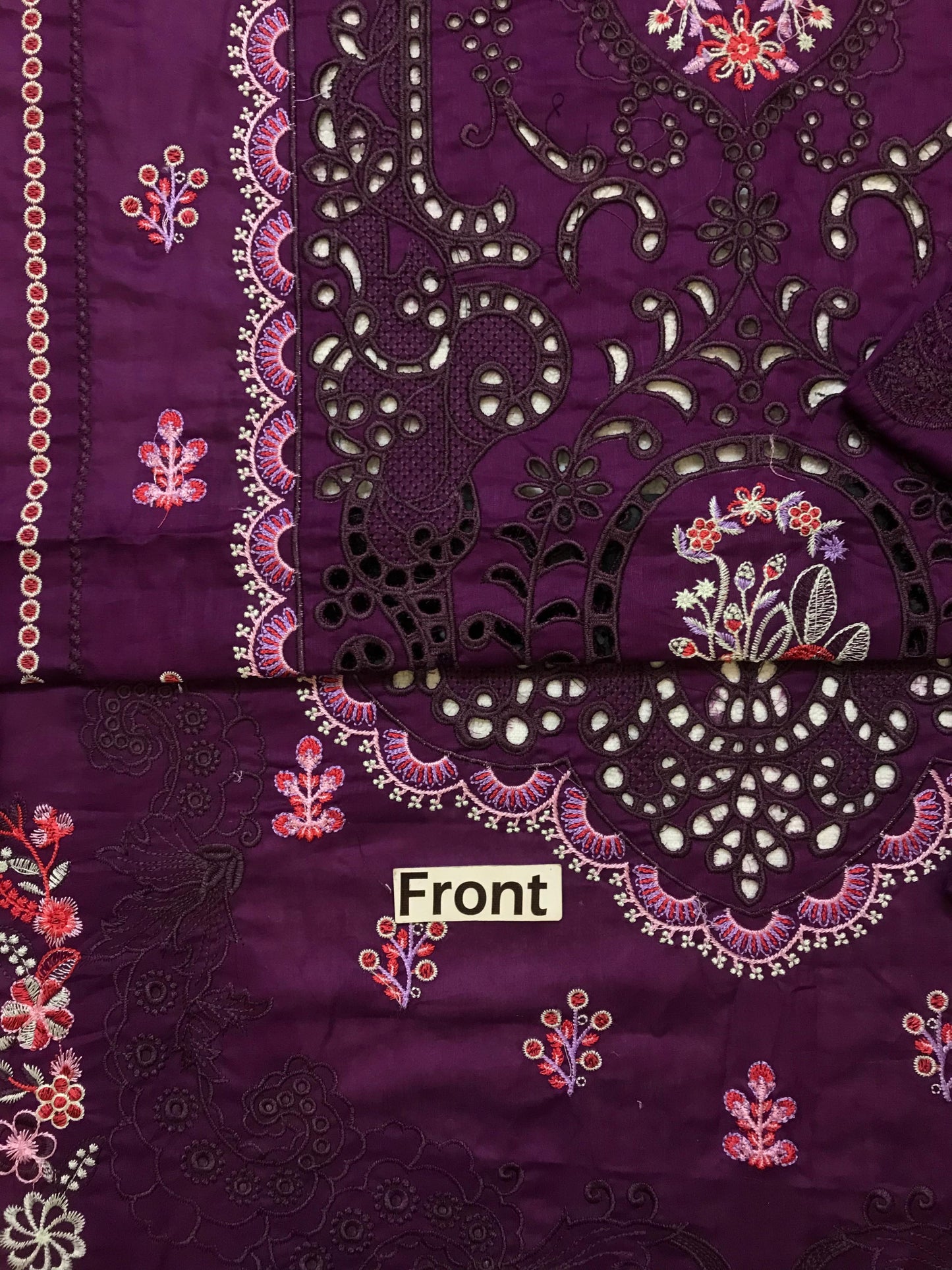 Bin Ilyas Sajal Ali luxury lawn 3pc Chikankari emb unstiched