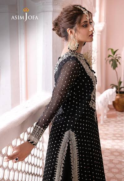Asim jofa chandni AJCC-03 luxury chiffon 3pc emb unstiched