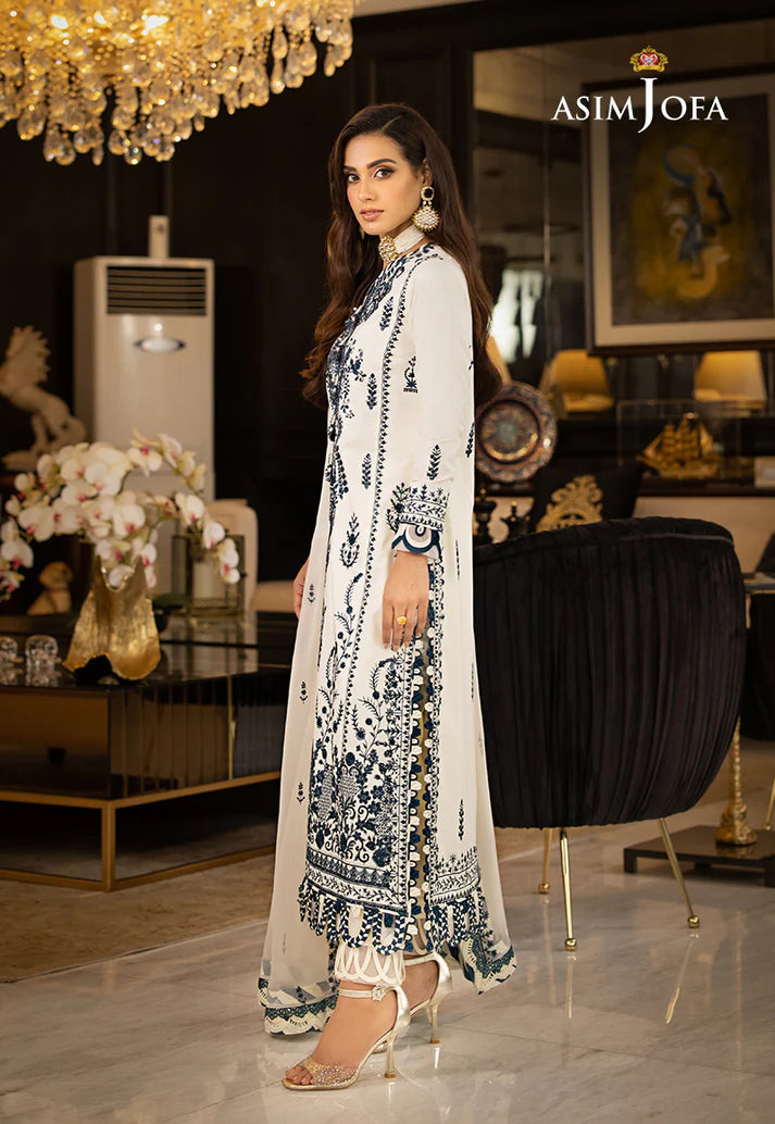 Asim jofa AJRN-01 Rang e noor formal chiffon emb 3pc unstiched