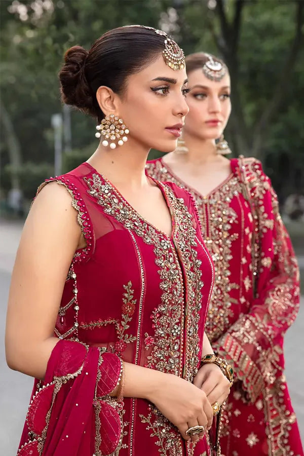 Maria.B Embroidered Chiffon 3pc MPC-24-107