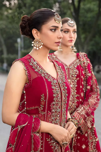 Maria.B Embroidered Chiffon 3pc MPC-24-107