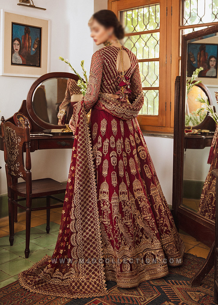 Afrozeh Khastehgari Wedding Formals Shehnai D-05 by HANIA AMIR