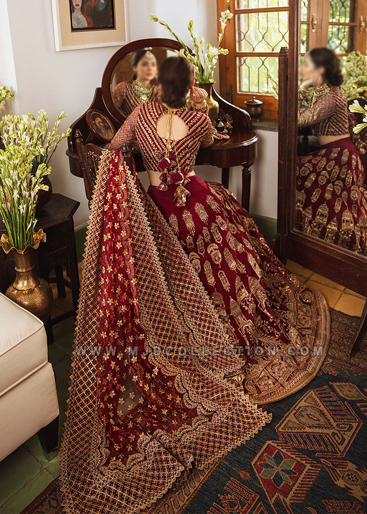 Afrozeh Khastehgari Wedding Formals Shehnai D-05 by HANIA AMIR