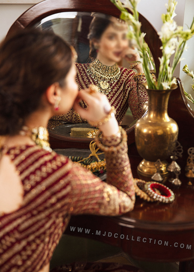 Afrozeh Khastehgari Wedding Formals Shehnai D-05 by HANIA AMIR
