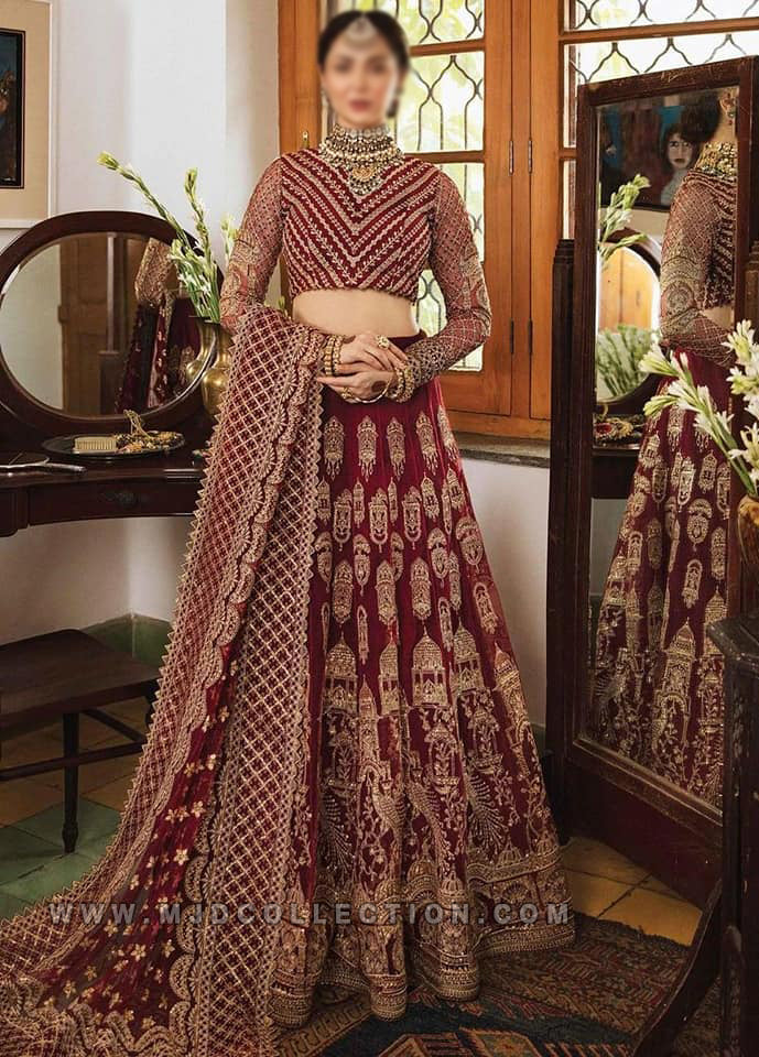 Afrozeh Khastehgari Wedding Formals Shehnai D-05 by HANIA AMIR