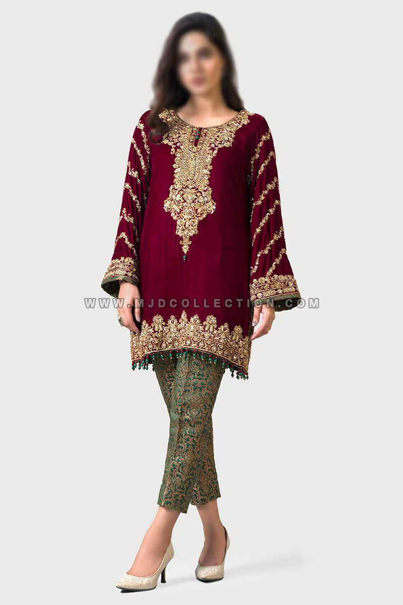Aisha Imran  Aithen – AIS-F31 – Velvet Formal Collection