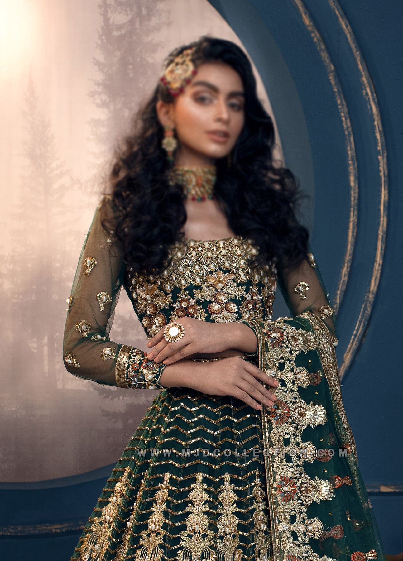 Akbar Aslam Cygnus Bridal Collection AAB-1404