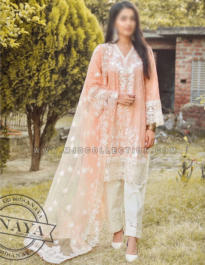 Anaya Annette Luxury Lawn Anaya By Kiran Chaudhry Le Jardin d’Eden AL-03 by Mawra Hocane (hussain)