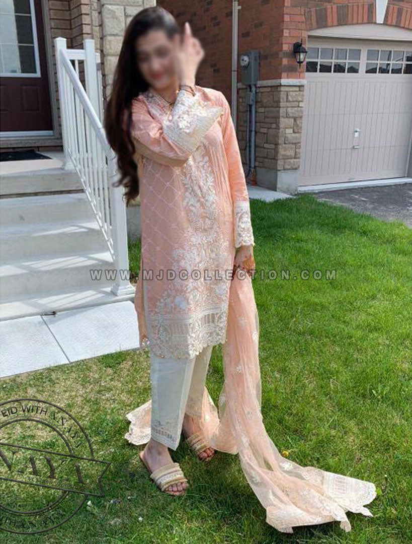 Anaya Annette Luxury Lawn Anaya By Kiran Chaudhry Le Jardin d’Eden AL-03 by Mawra Hocane (hussain)