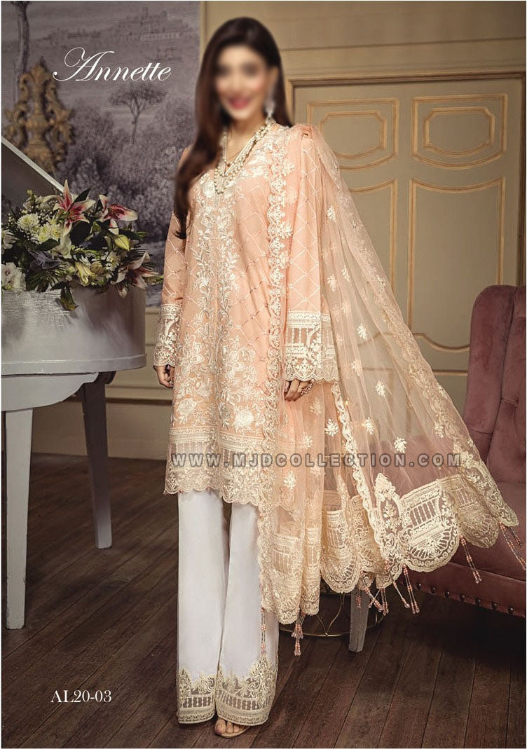 Anaya Annette Luxury Lawn Anaya By Kiran Chaudhry Le Jardin d’Eden AL-03 by Mawra Hocane (hussain)