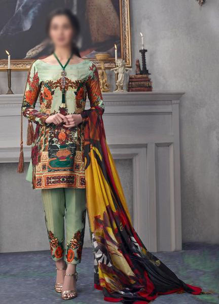 Asifa & Nabeel Grace Spring Summer Lawn Collection Amelia 1Q By Hania Amir