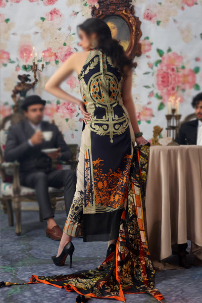 Asifa & Nabeel Myth Spring Summer Lawn Collection Amelia 44C By Hania Amir