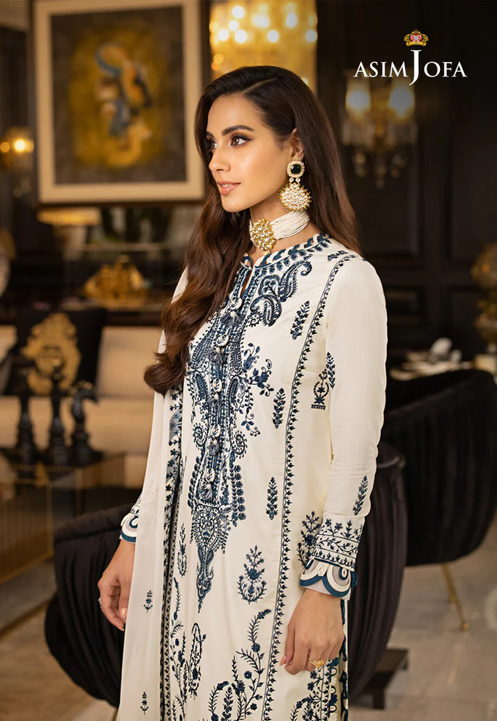 Asim jofa AJRN-01 Rang e noor formal chiffon emb 3pc unstiched