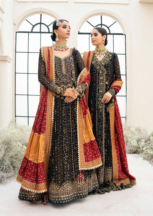 Aik Atelier luxury chiffon 3pc embroidered unstiched