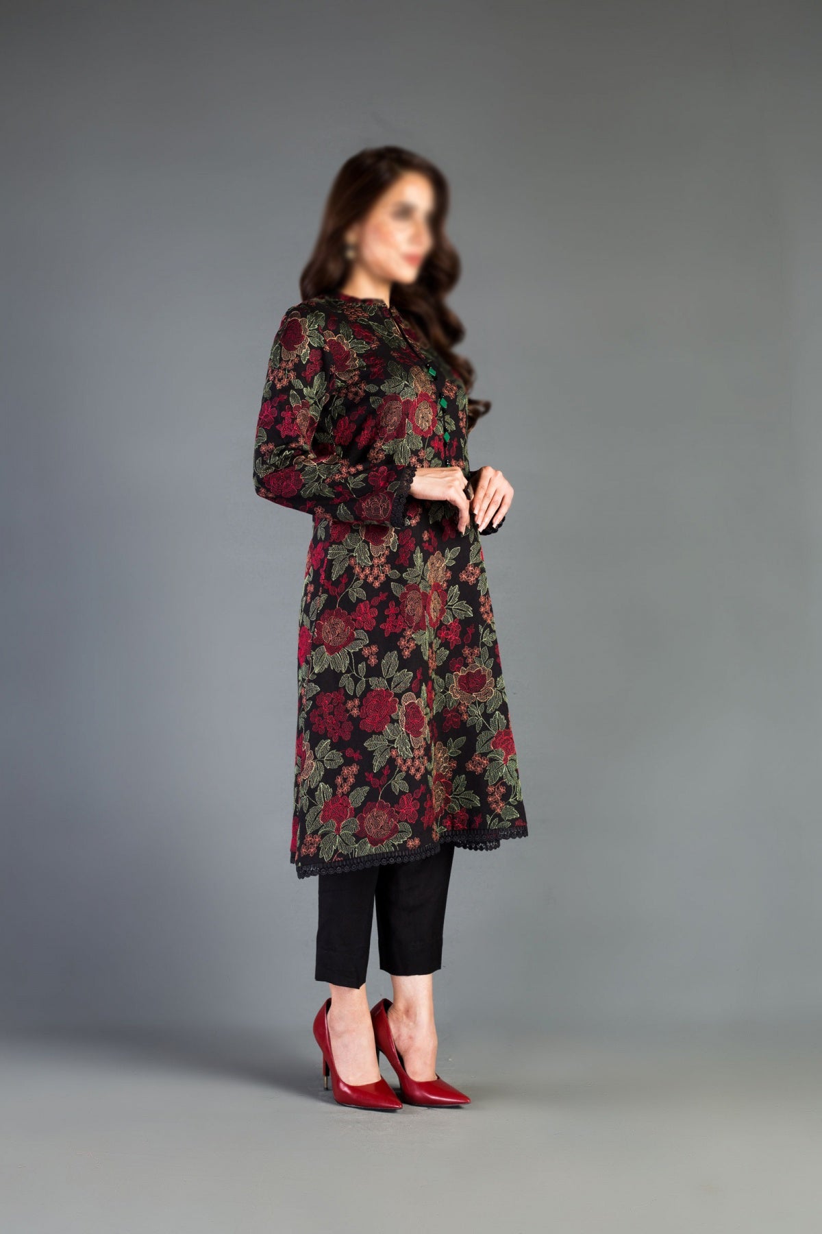 Bareeze Bagh Summer Collection BNL1250-Black