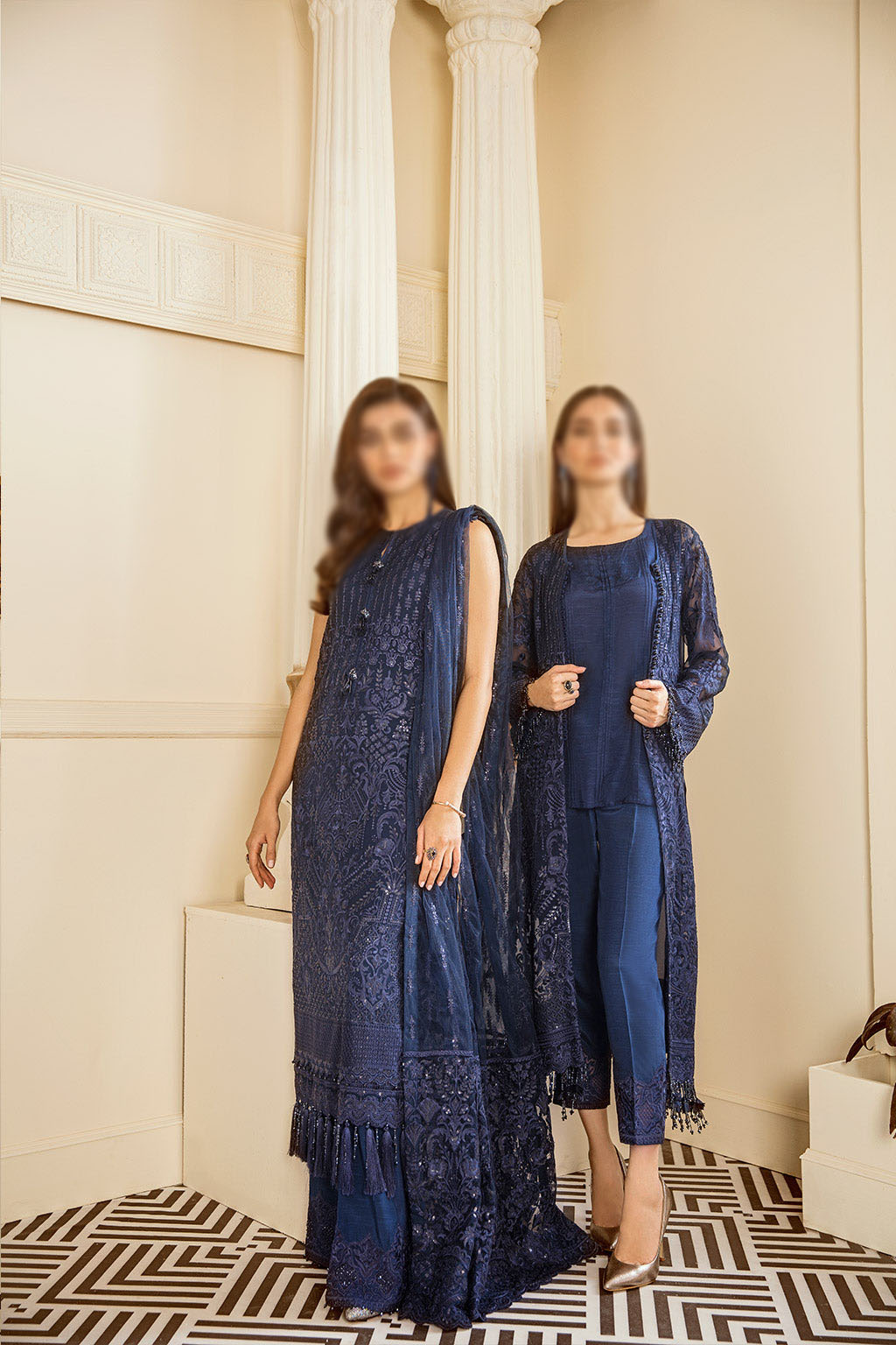 Baroque DELPH Chantelle Embroidered Chiffon Collection Vol.6 D-02