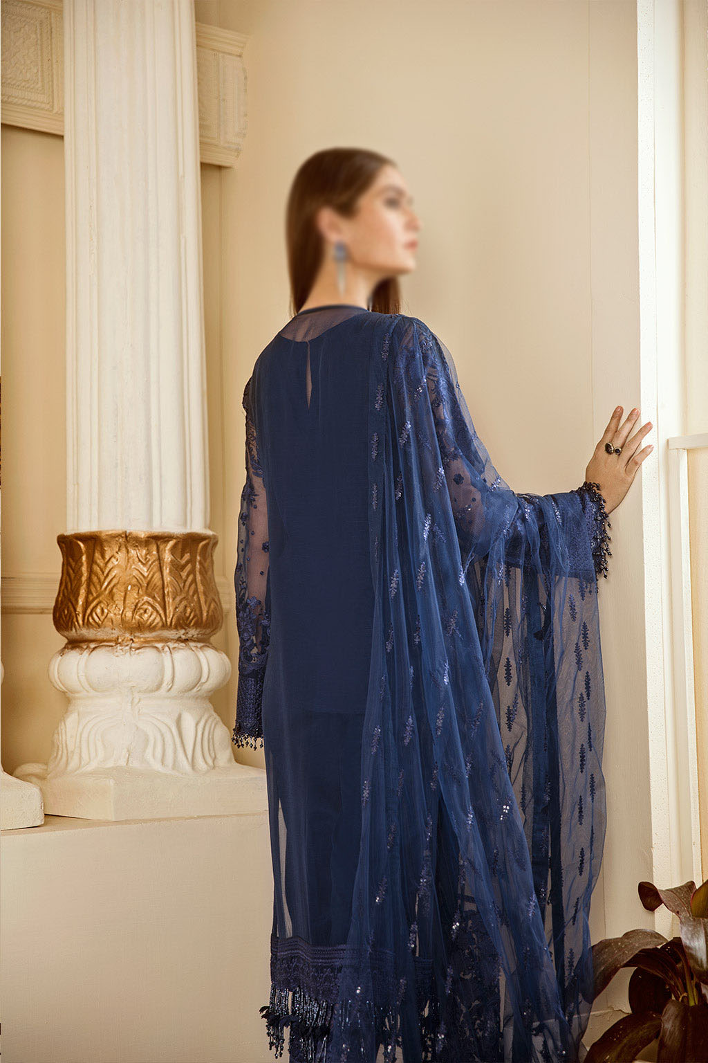 Baroque DELPH Chantelle Embroidered Chiffon Collection Vol.6 D-02