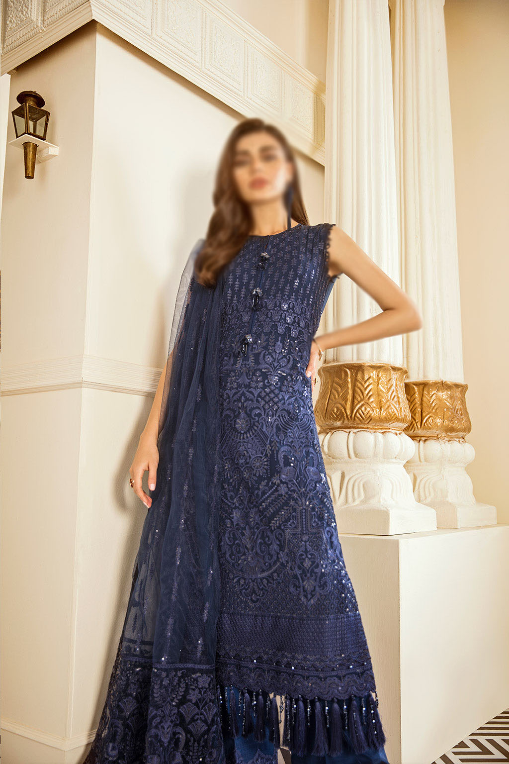 Baroque DELPH Chantelle Embroidered Chiffon Collection Vol.6 D-02