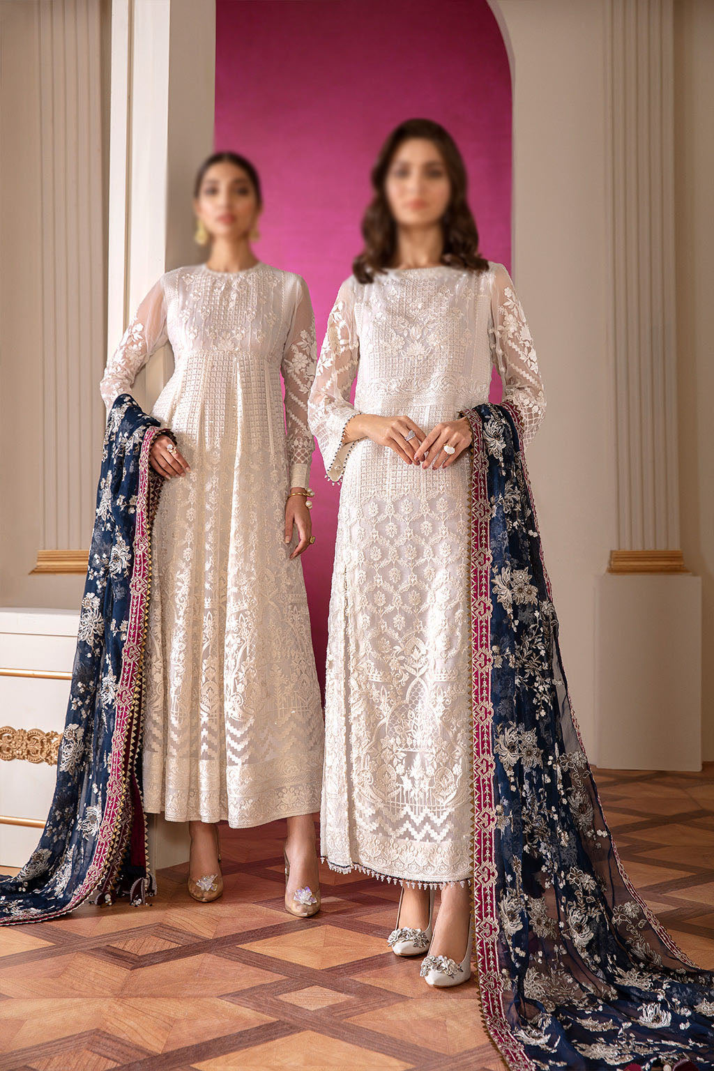 Baroque Glaze Chantelle Embroidered Chiffon Collection Vol.7 D-02