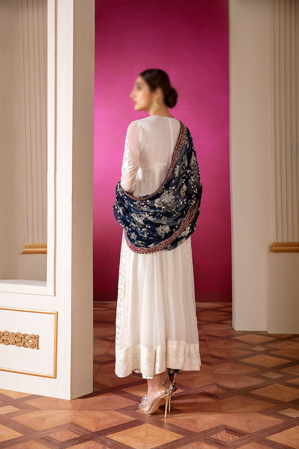 Baroque Glaze Chantelle Embroidered Chiffon Collection Vol.7 D-02