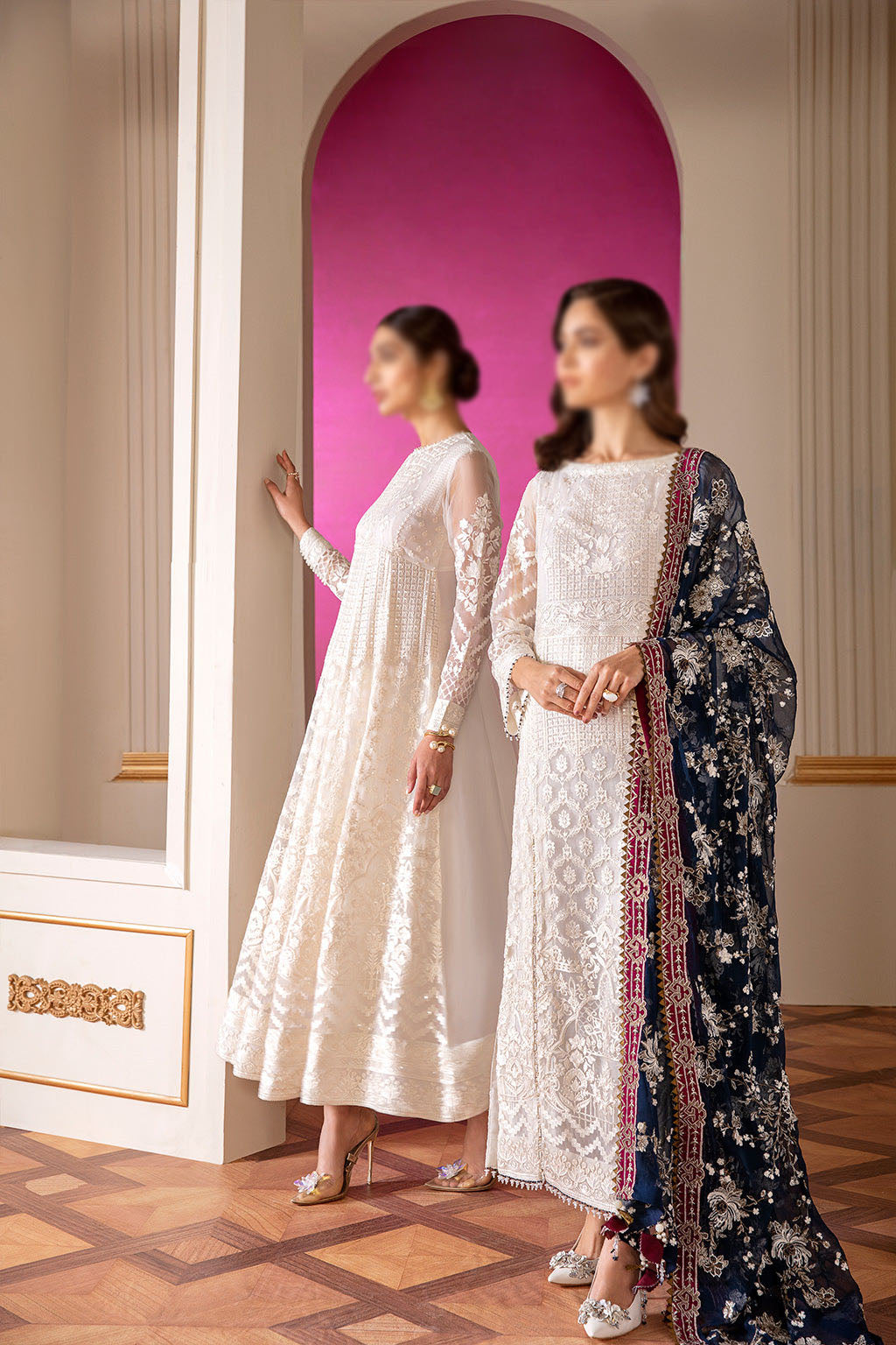 Baroque Glaze Chantelle Embroidered Chiffon Collection Vol.7 D-02