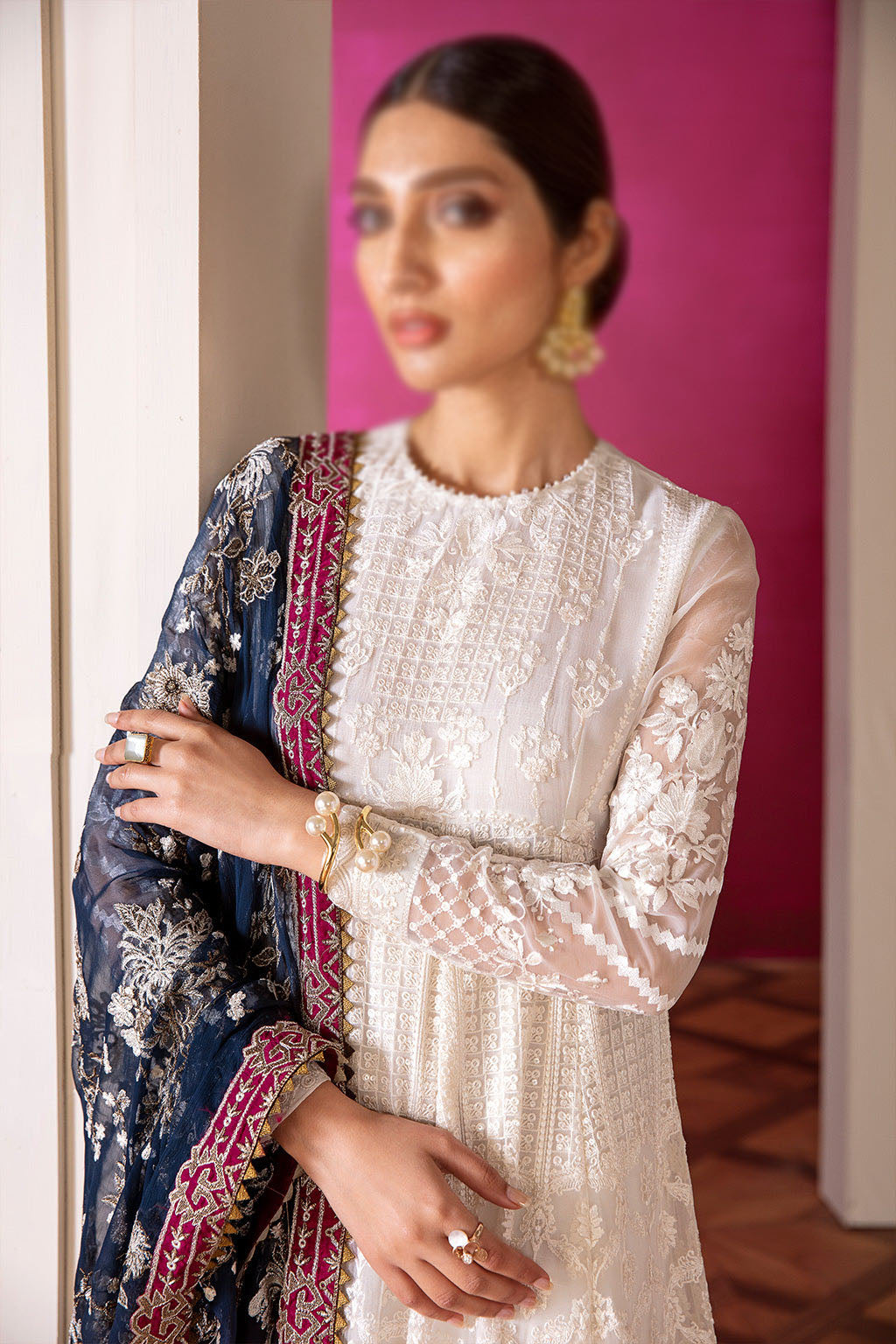 Baroque Glaze Chantelle Embroidered Chiffon Collection Vol.7 D-02