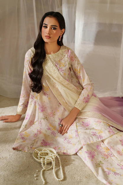 Iznik UE-544 printed lawn 3pc emb unstiched