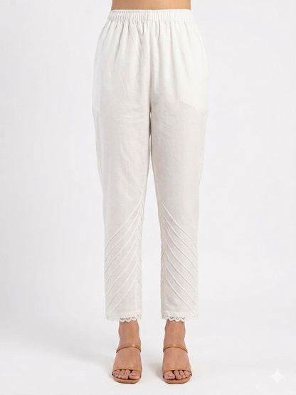 1 PIECE STITCH BOTTOM WHITE