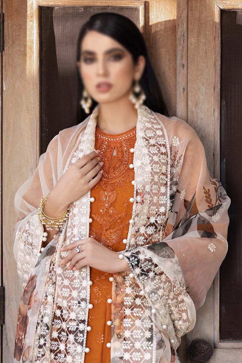 Cross Stitch Verdant Appricot Luxury Luxe Atelier Collection D-02