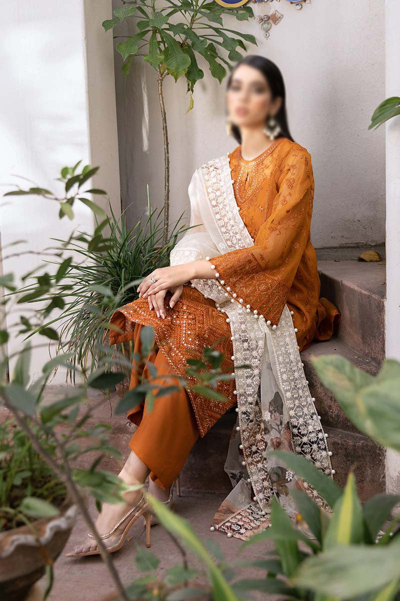 Cross Stitch Verdant Appricot Luxury Luxe Atelier Collection D-02