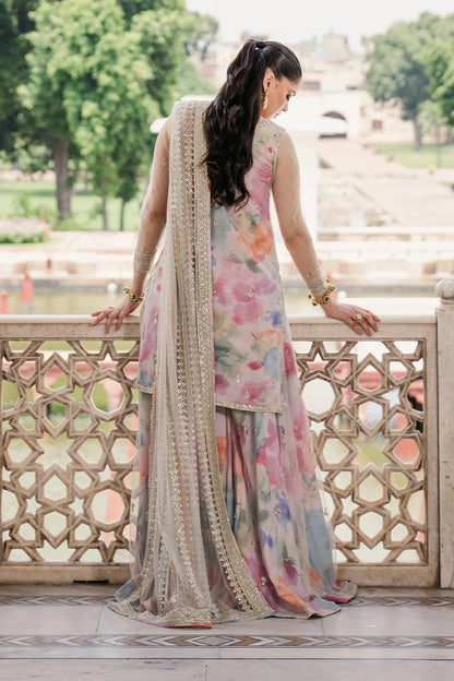 Iznik UE-312 printed lawn 3pc emb unstiched
