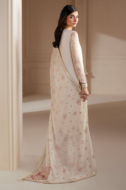 Jazmin UC-3069 luxury chiffon 3pc emb unstiched