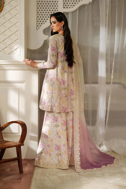 Iznik UE-544 printed lawn 3pc emb unstiched