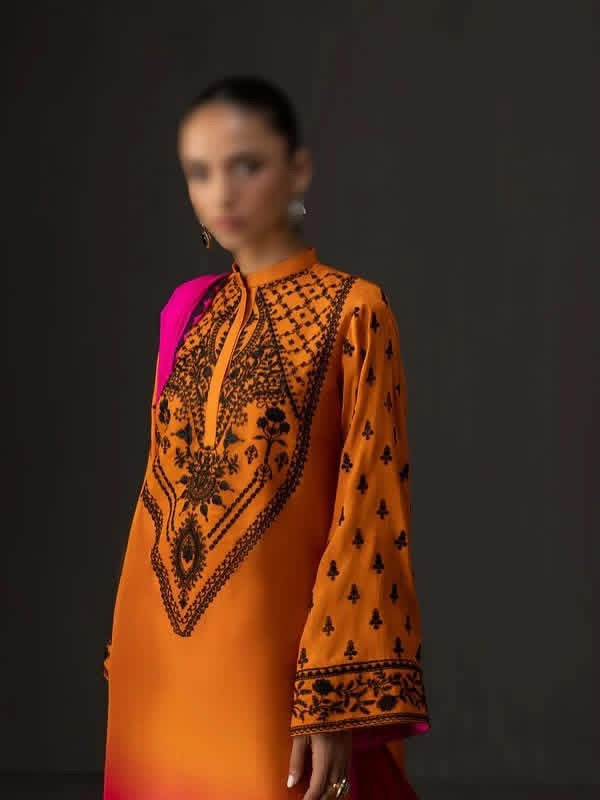 Zainab Chottani sunset silk 3pc unstiched