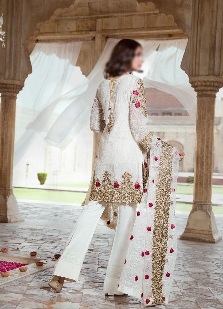 EmbRoyal Creamy Rose Royalty Chiffon Collection D-02