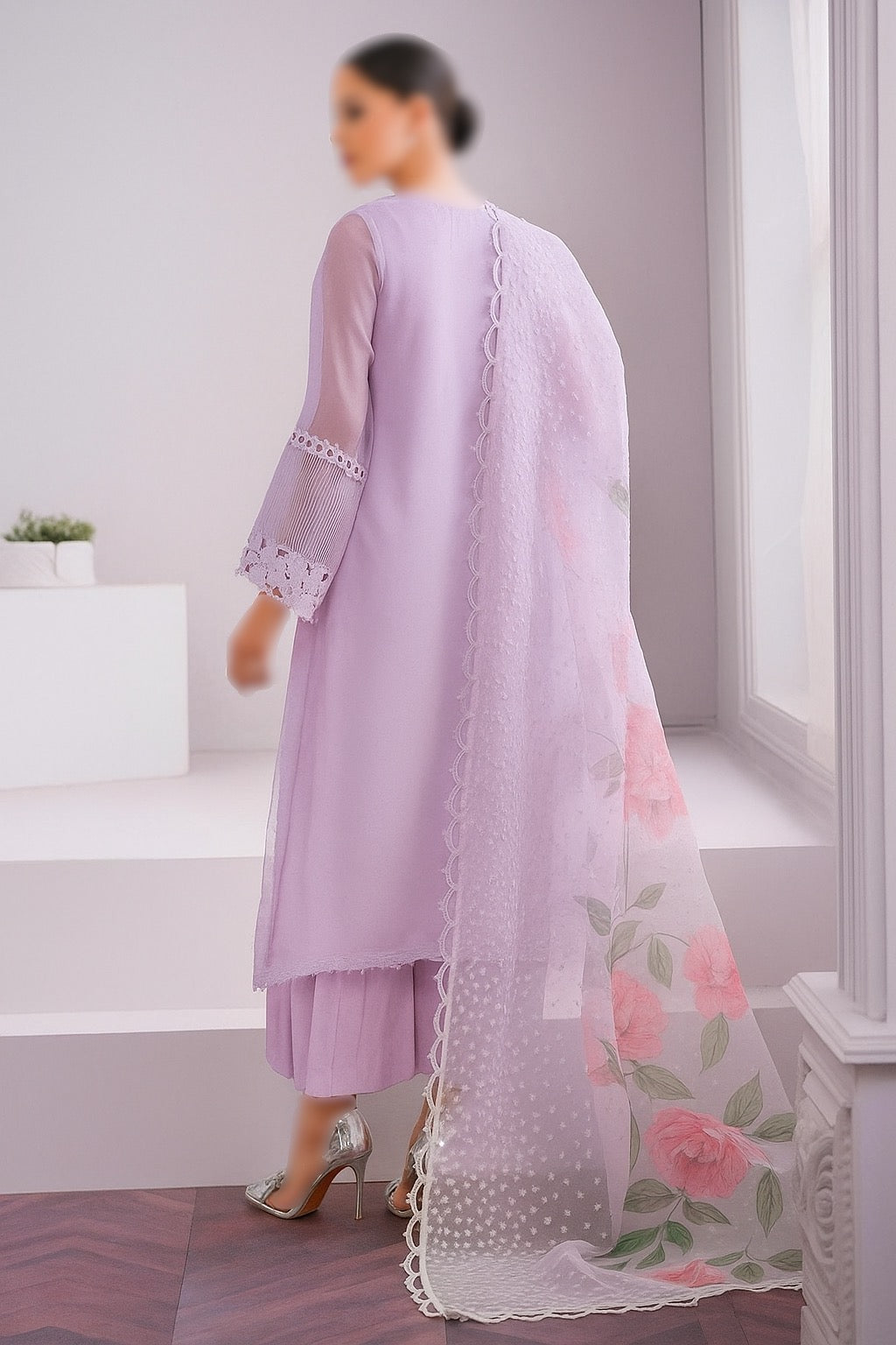 BAROOQUE - LUXURY FESTIVE COLLECTION - LILAC