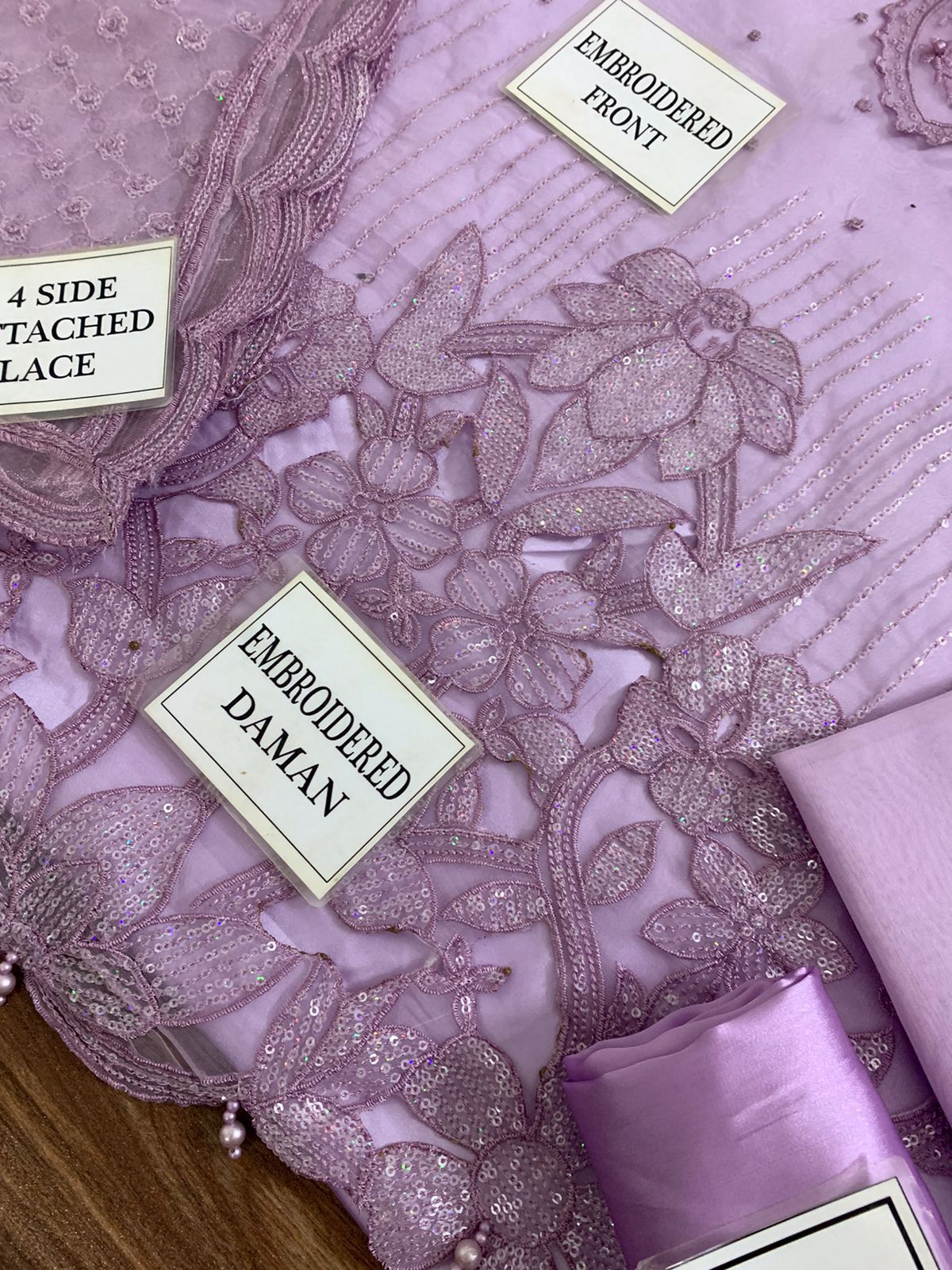BAROOQUE - LUXURY FESTIVE COLLECTION - LILAC
