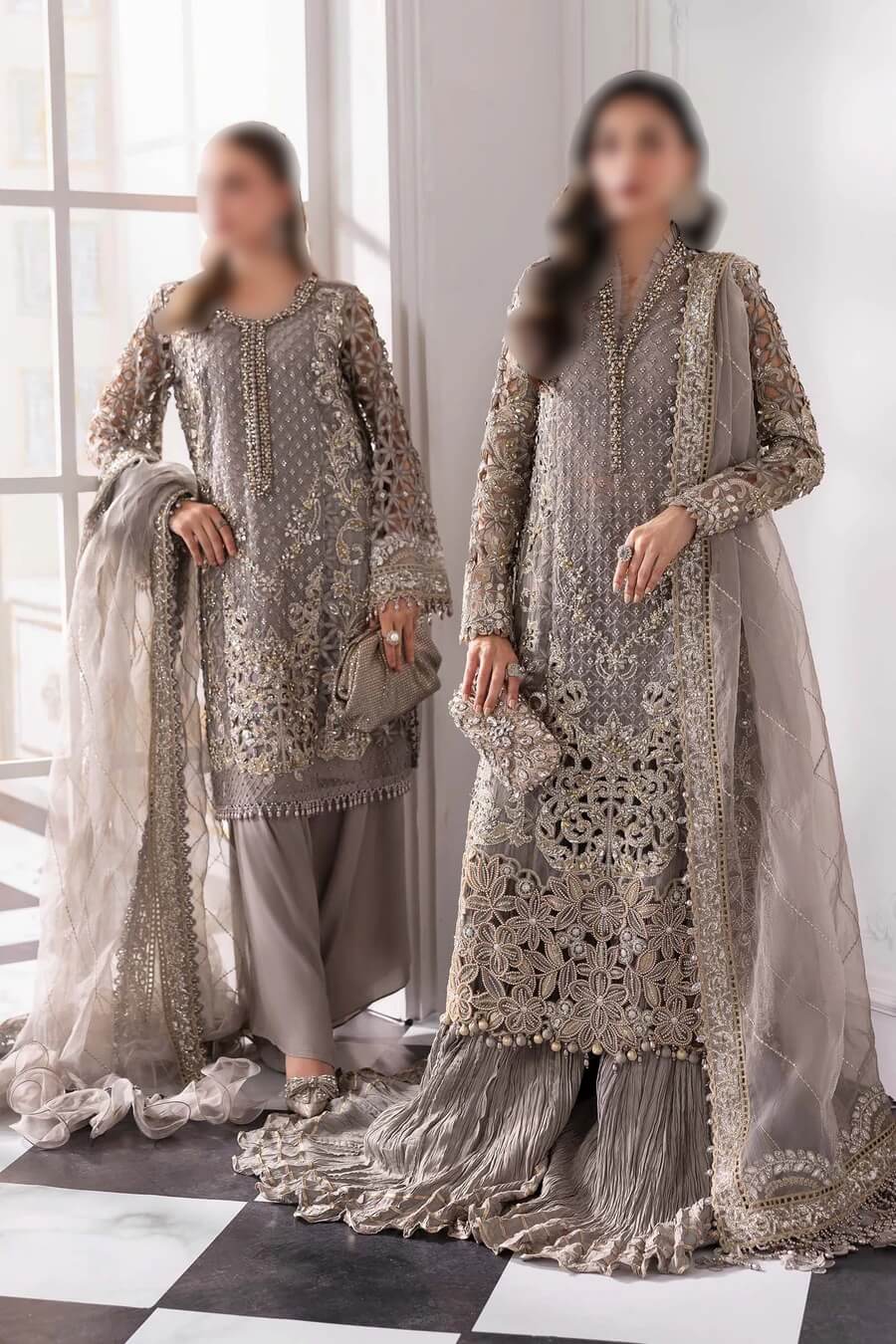 Maria b Luxury pret Organza wedding edition
