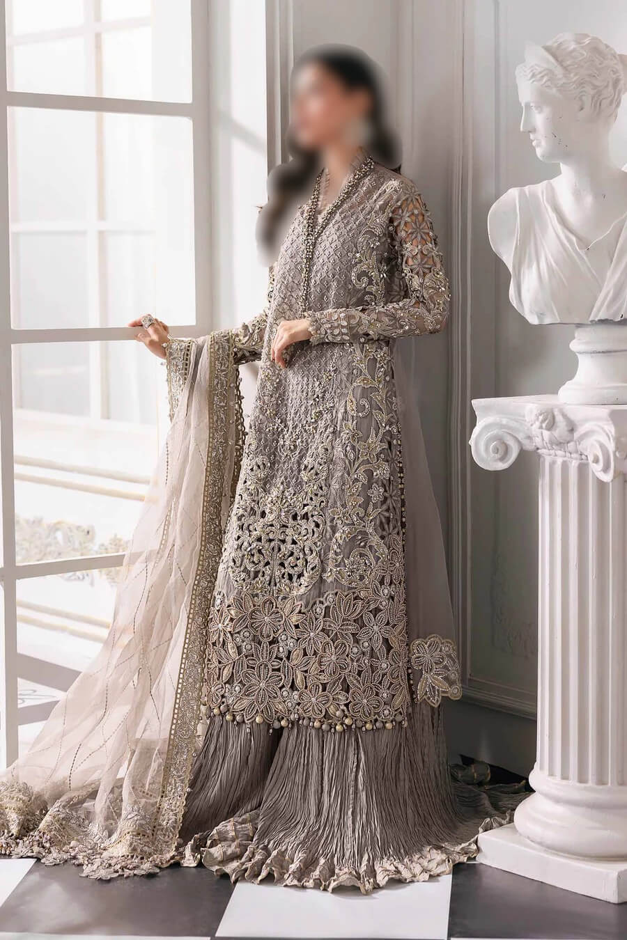 Maria b Luxury pret Organza wedding edition